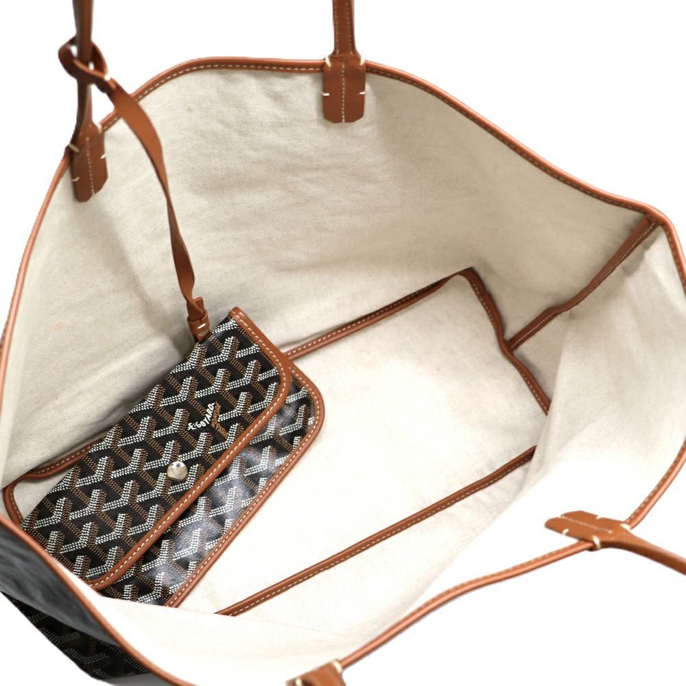 【リユース品】 ゴヤール GOYARD バッグ トートバッグ サンルイPM ブラウン/ブラック系 【お取り寄せ】