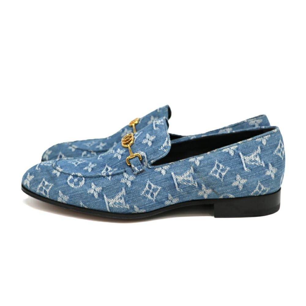 【リユース品】 ルイヴィトン LOUIS VUITTON 靴 スニーカー メンズシューズ クラブ・ライン ローファー ブルー系 【お取り寄せ】