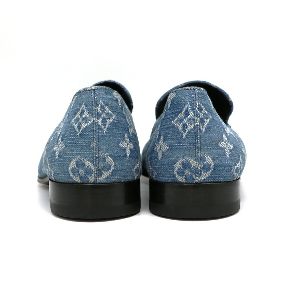 【リユース品】 ルイヴィトン LOUIS VUITTON 靴 スニーカー メンズシューズ クラブ・ライン ローファー ブルー系 【お取り寄せ】