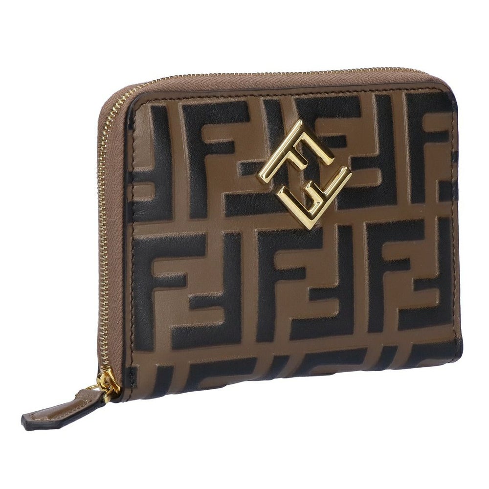 フェンディ FENDI 折財布 ニつ折り財布 FFダイヤモンド 8M0508 ADYM F13VK CEYLON CALF MA 【お取り寄せ】
