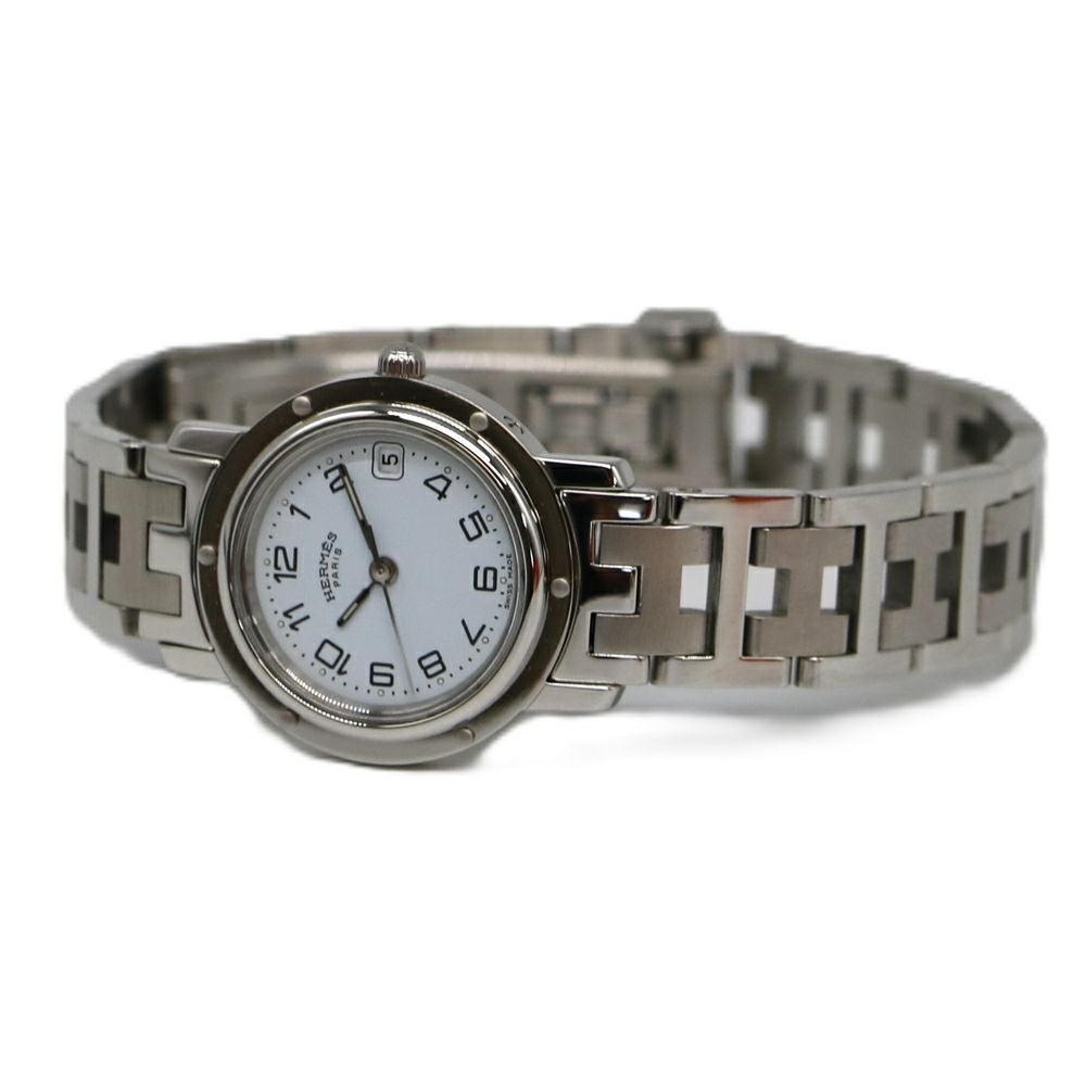 【リユース品】 エルメス HERMES 時計 レディースウォッチ クリッパー CL4.210 文字盤：ホワイト 【お取り寄せ】