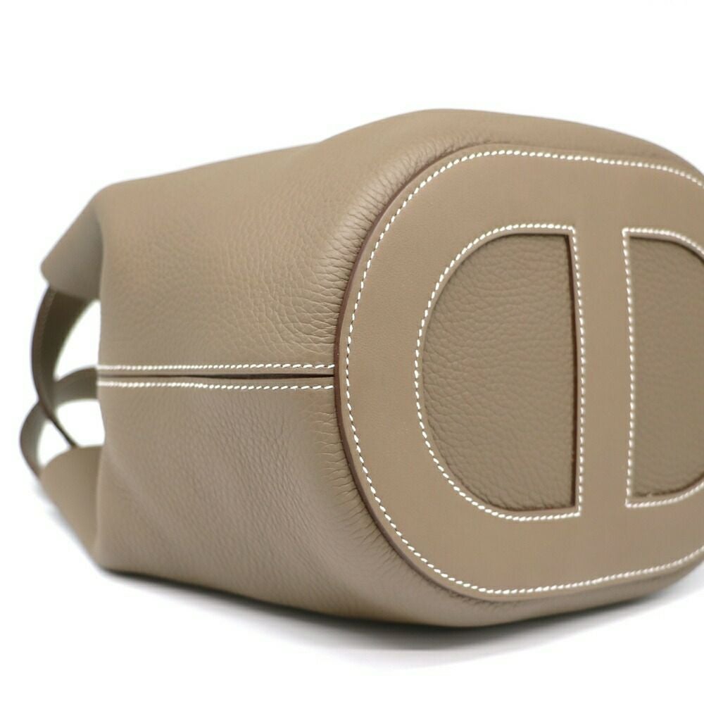 【リユース品】 エルメス HERMES バッグ ハンドバッグ インザループ23 エトープ/シルバー金具 【お取り寄せ】