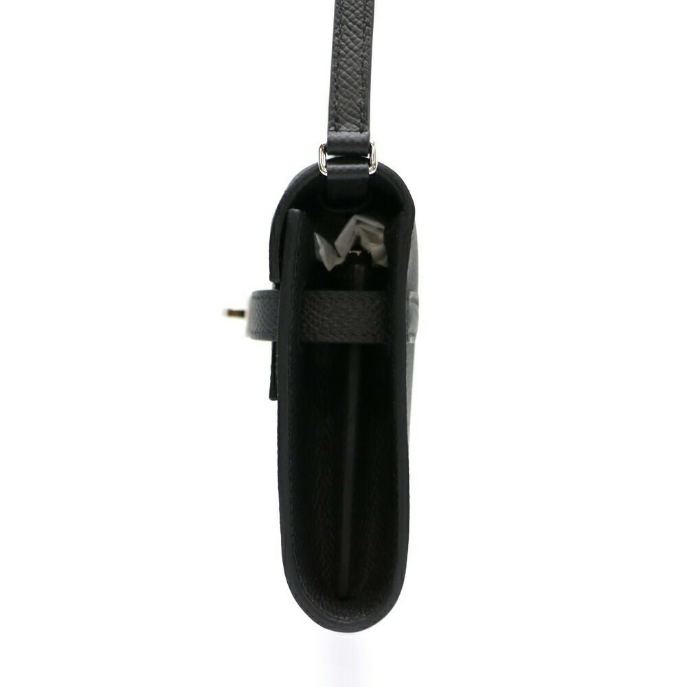 【リユース品】 エルメス HERMES バッグ ショルダーバッグ ケリーロングトゥーゴー ブラック/シルバー金具 【お取り寄せ】