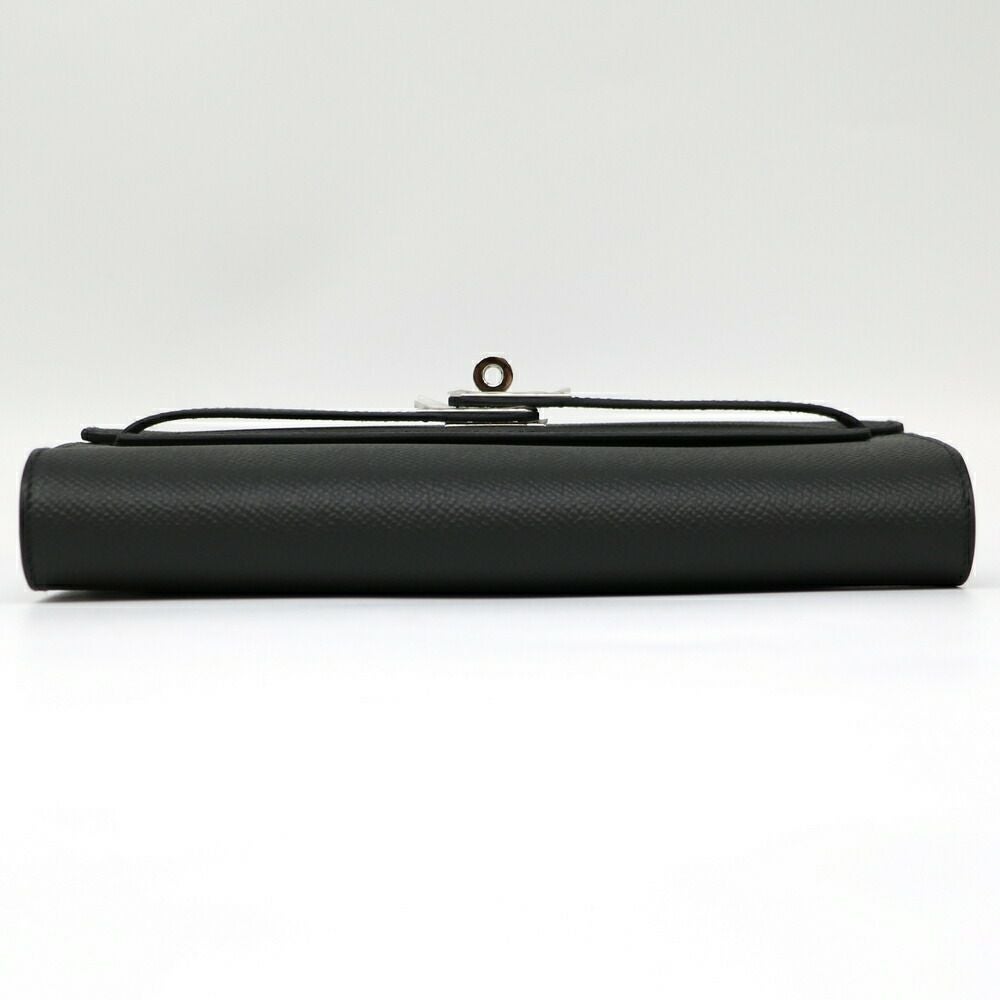 【リユース品】 エルメス HERMES バッグ ショルダーバッグ ケリーロングトゥーゴー ブラック/シルバー金具 【お取り寄せ】