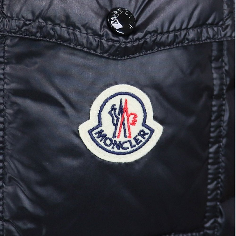 モンクレール MONCLER レディース ダウンベスト ジレ GLYGOS 1A000 75 595ZZ 999 BLACK 【お取り寄せ】