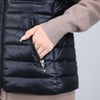 モンクレール MONCLER レディース ダウンベスト ジレ GLYGOS 1A000 75 595ZZ 999 BLACK 【お取り寄せ】