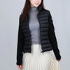 モンクレール MONCLER レディース ダウンジャケット ダウンニット セーター カーディガン 9B000 19 M1122 999 BLACK