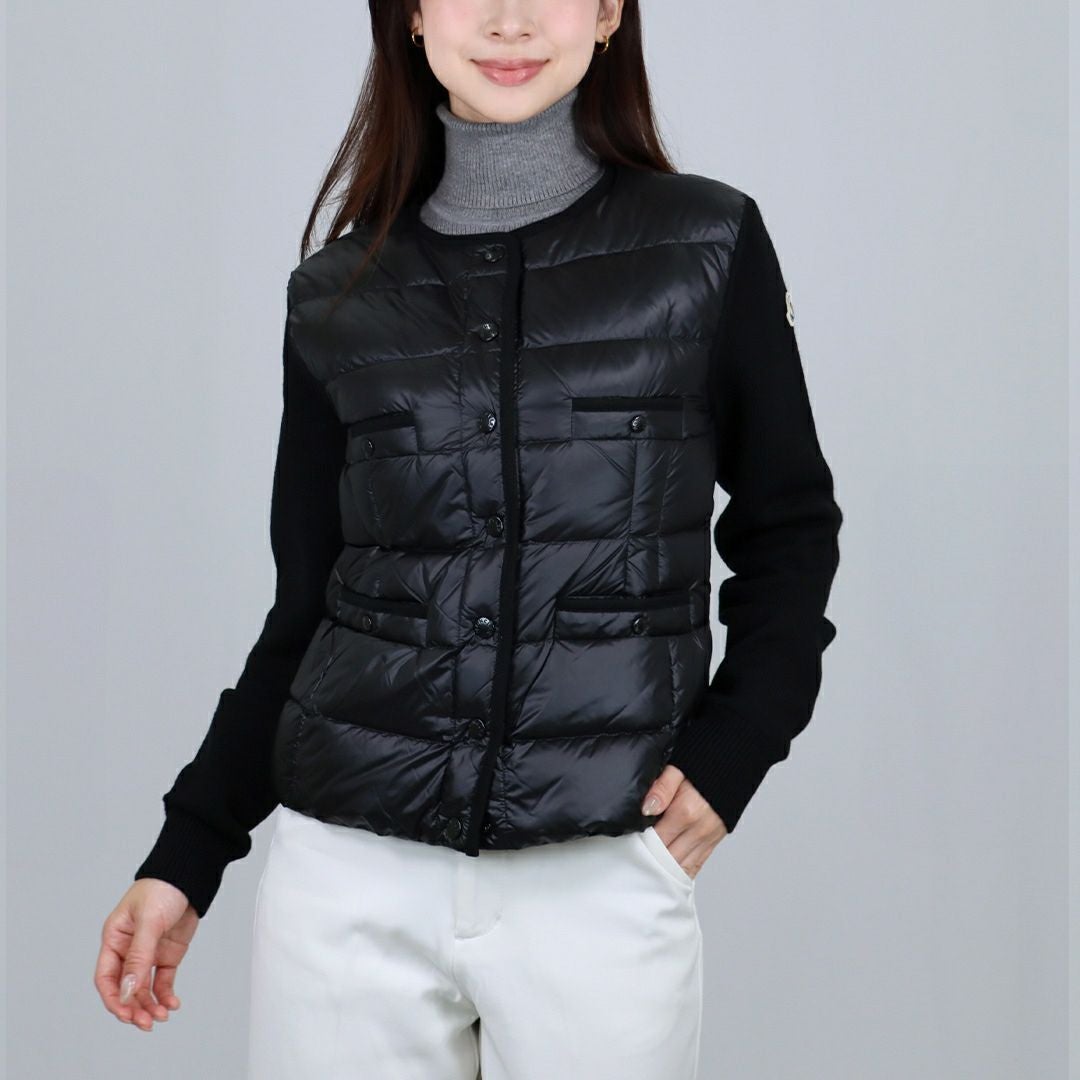 モンクレール MONCLER レディース ダウンベスト BARRAUX 1A00033 596K7