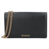 グッチ GUCCI チェーンウォレット ミラー付き ミニバッグ クラッチバッグ GUCCI SCRIPT グッチ スクリプト 772643 0OP0N 1000 【お取り寄せ】