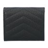 サンローランパリ SAINT LAURENT PARIS 折財布 三つ折り財布 MONOGRAMME SAINT LAURENT MATELASSE 692061 BOW01 1000 【お取り寄せ】