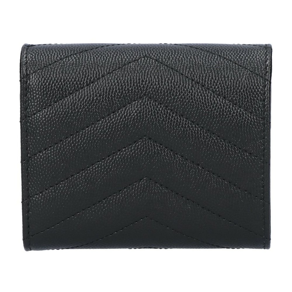 サンローランパリ SAINT LAURENT PARIS 折財布 三つ折り財布 MONOGRAMME SAINT LAURENT MATELASSE 692061 BOW01 1000 【お取り寄せ】