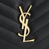 サンローランパリ 折財布 668288 BOW01 ブラック(1000 BLACK) SAINT LAURENT PARIS