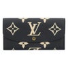 ルイヴィトン LOUIS VUITTON 長財布 アンプラント M83138 ブラック ベージュ ポルトフォイユ･エミリー