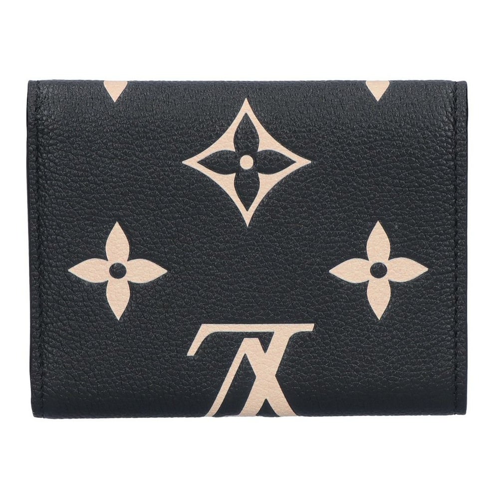 ルイヴィトン LOUIS VUITTON 折財布 三つ折り財布 アンプラント M80968 ブラック ベージュ ポルトフォイユ･ヴィクトリーヌ