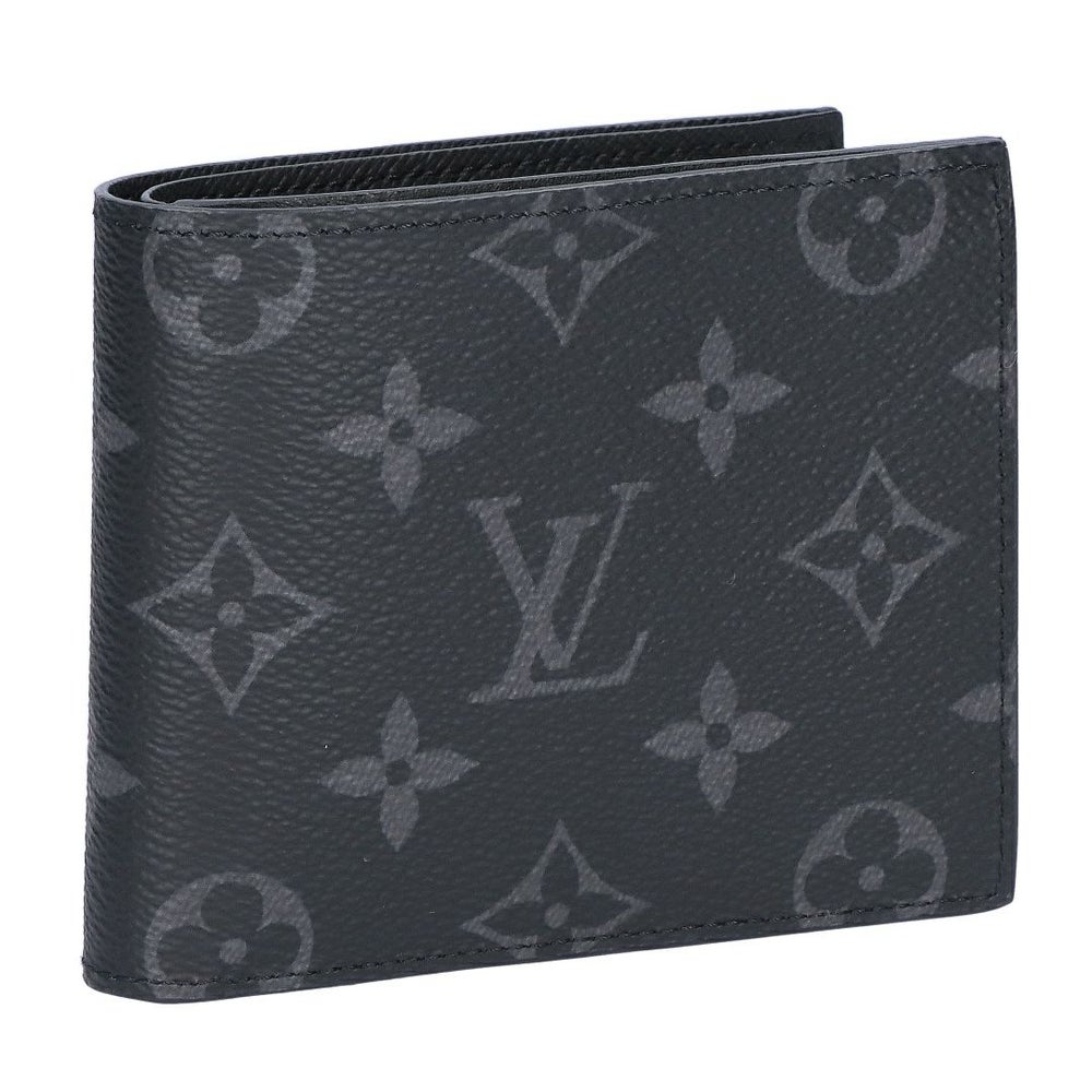 ルイヴィトン LOUIS VUITTON 折財布 二つ折り財布 小銭入れ付き モノグラム・エクリプス M62545 ポルトフォイユ･マルコ NM