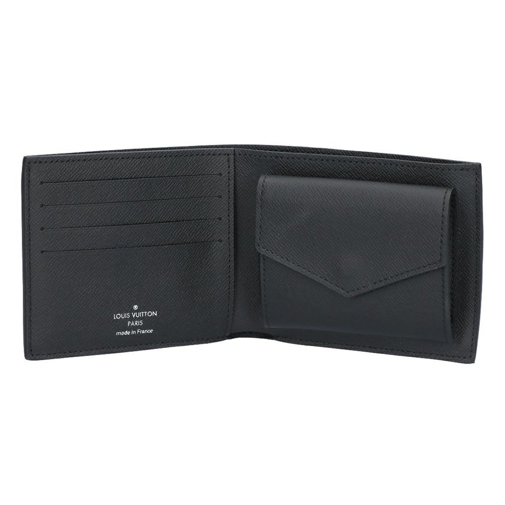 ルイヴィトン LOUIS VUITTON 折財布 二つ折り財布 小銭入れ付き モノグラム・エクリプス M62545 ポルトフォイユ･マルコ NM