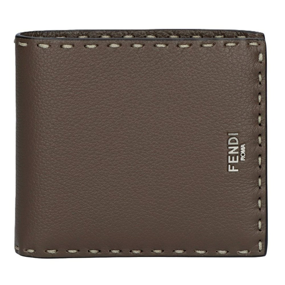 フェンディ FENDI メンズ 折財布 ニつ折り財布 小銭入れ無し SELLERIA セレリア 7M0193 AP3B F1TQQ MAYA+BEIGE+PALL 【お取り寄せ】