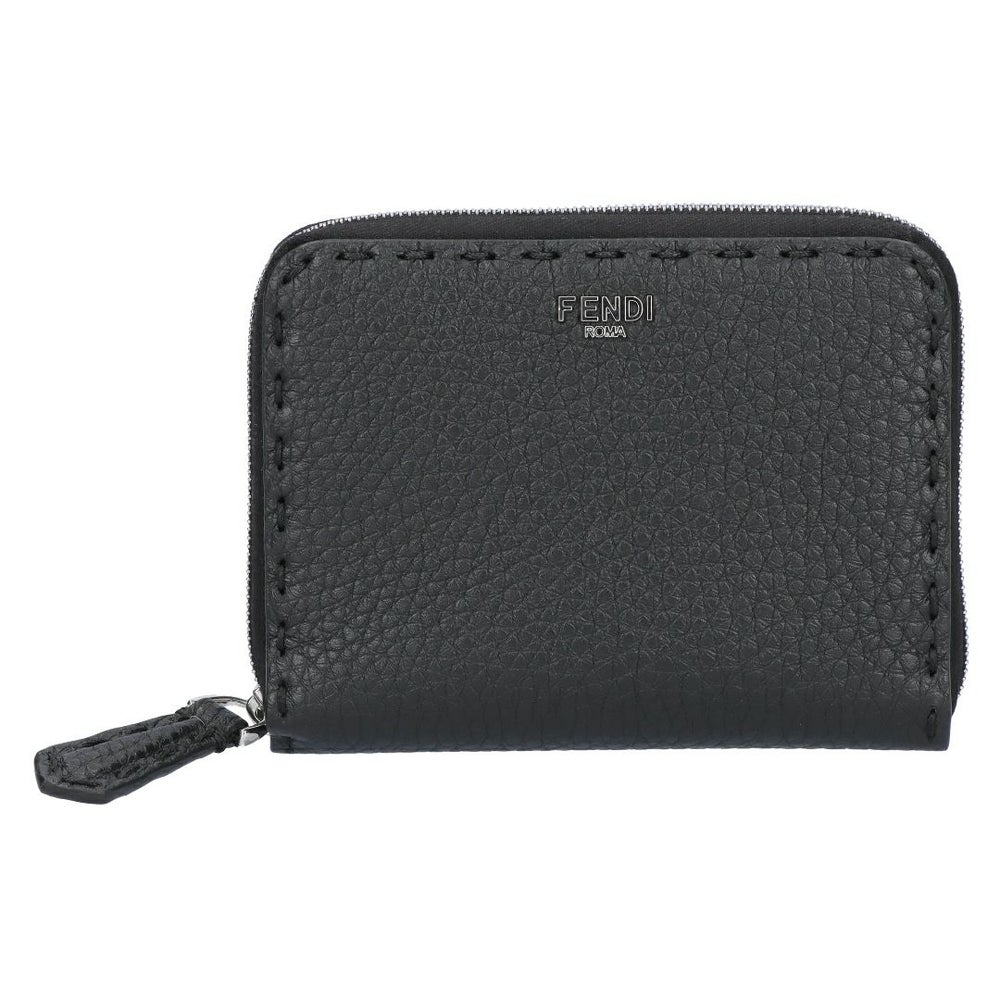 フェンディ FENDI 折財布 二つ折り財布 SELLERIA セレリア 7M0374 AP3B F0GXN BLACK+PALLADIUM 【お取り寄せ】