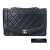 【リユース品】 シャネル CHANEL バッグ ショルダーバッグ ダイアナマトラッセチェーンショルダーバッグ A01164 ブラック/ゴールド金具 【お取り寄せ】