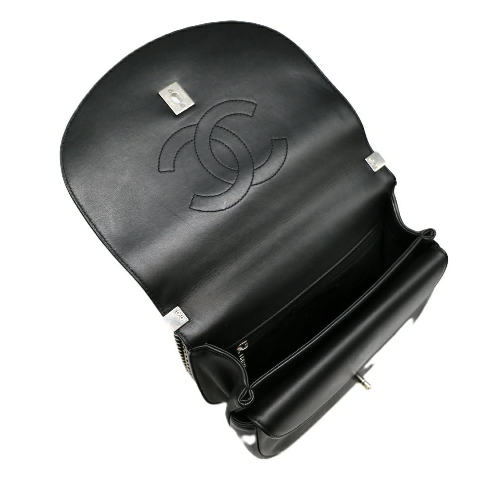 【リユース品】 シャネル CHANEL バッグ ショルダーバッグ ココアイレット ラウンドミニ チェーンショルダーバッグ A69993 ブラック/シルバー金具 【お取り寄せ】