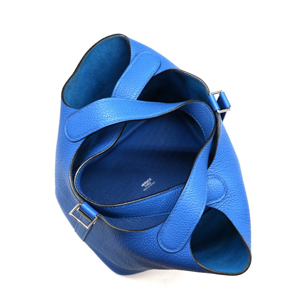 【リユース品】 エルメス HERMES バッグ ハンドバッグ ピコタンロック PM ブルーフランス/シルバー金具 【お取り寄せ】