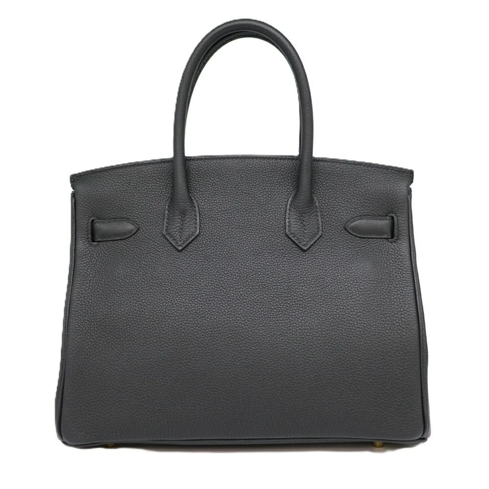 【リユース品】 エルメス HERMES バッグ ハンドバッグ バーキン30 ブラック/ゴールド金具 【お取り寄せ】
