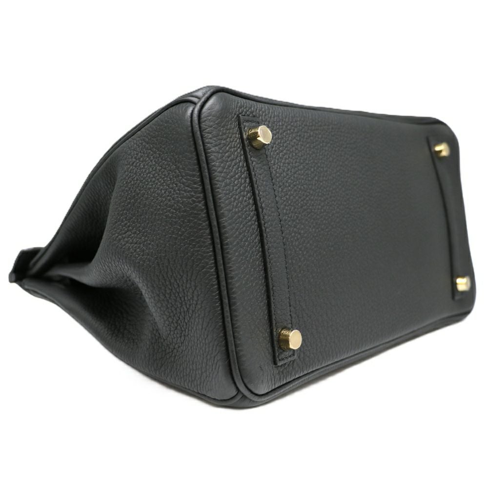 【リユース品】 エルメス HERMES バッグ ハンドバッグ バーキン30 ブラック/ゴールド金具 【お取り寄せ】
