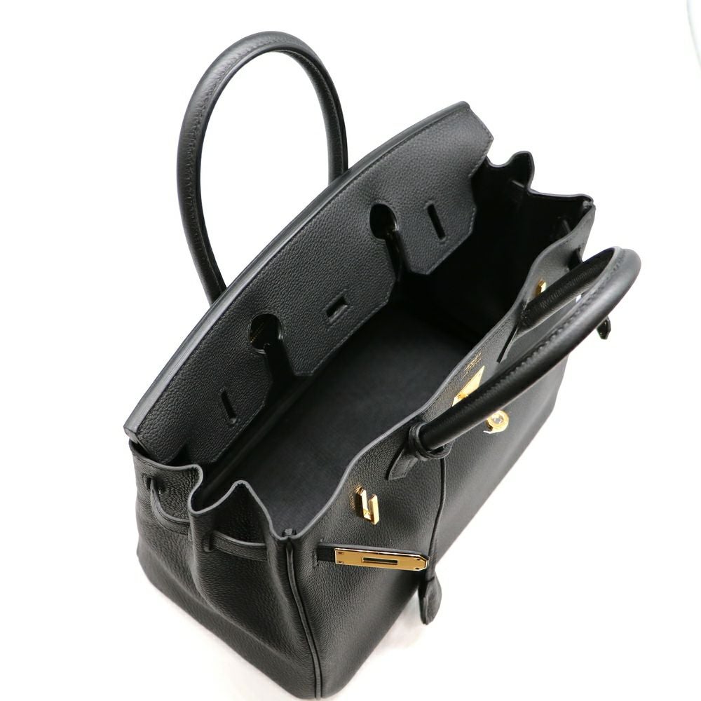 【リユース品】 エルメス HERMES バッグ ハンドバッグ バーキン30 ブラック/ゴールド金具 【お取り寄せ】