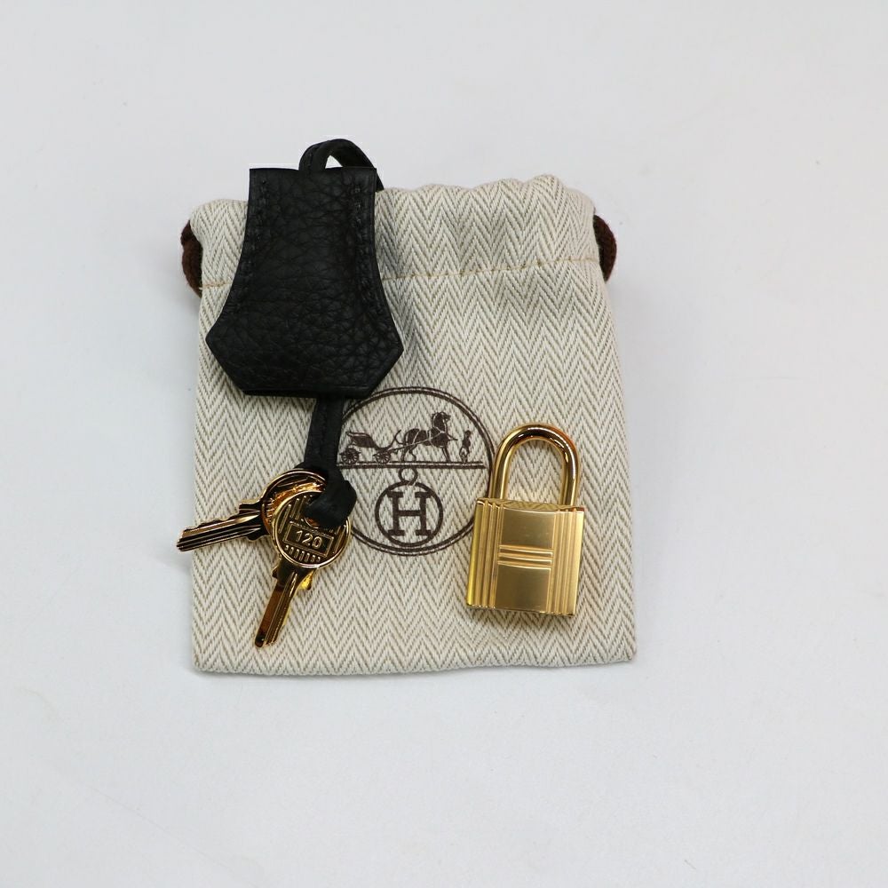 【リユース品】 エルメス HERMES バッグ ハンドバッグ バーキン30 ブラック/ゴールド金具 【お取り寄せ】