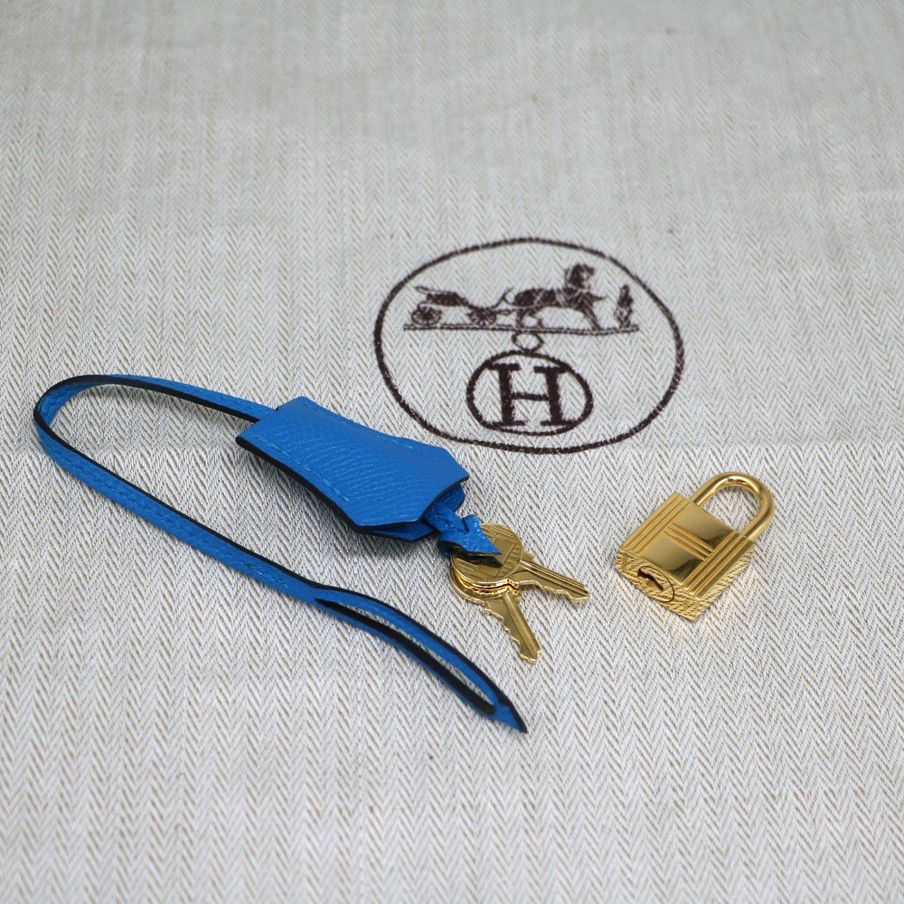 【リユース品】 エルメス HERMES バッグ ハンドバッグ バーキン30 ブルーザンジバル/ゴールド金具 【お取り寄せ】