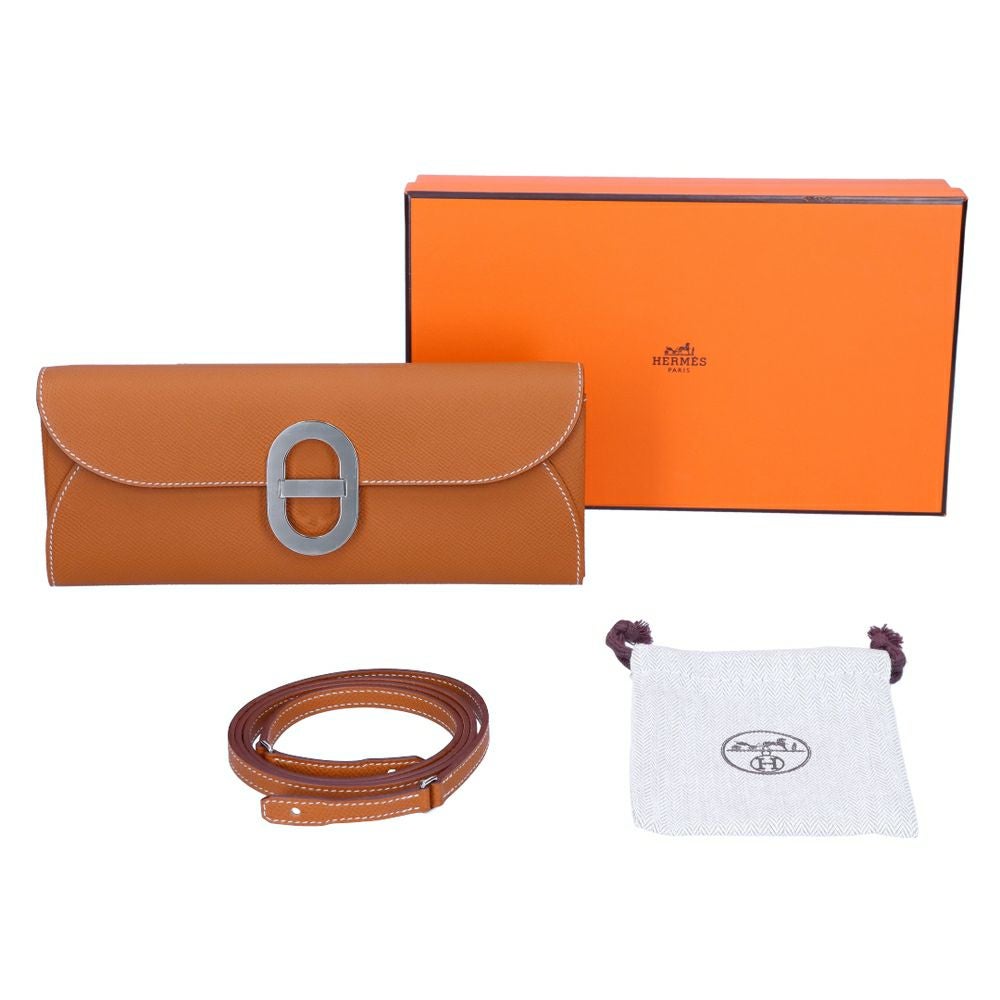 【リユース品】 エルメス HERMES バッグ ショルダーバッグ シェーヌダンクルトゥーゴー ゴールド/シルバー金具 【お取り寄せ】