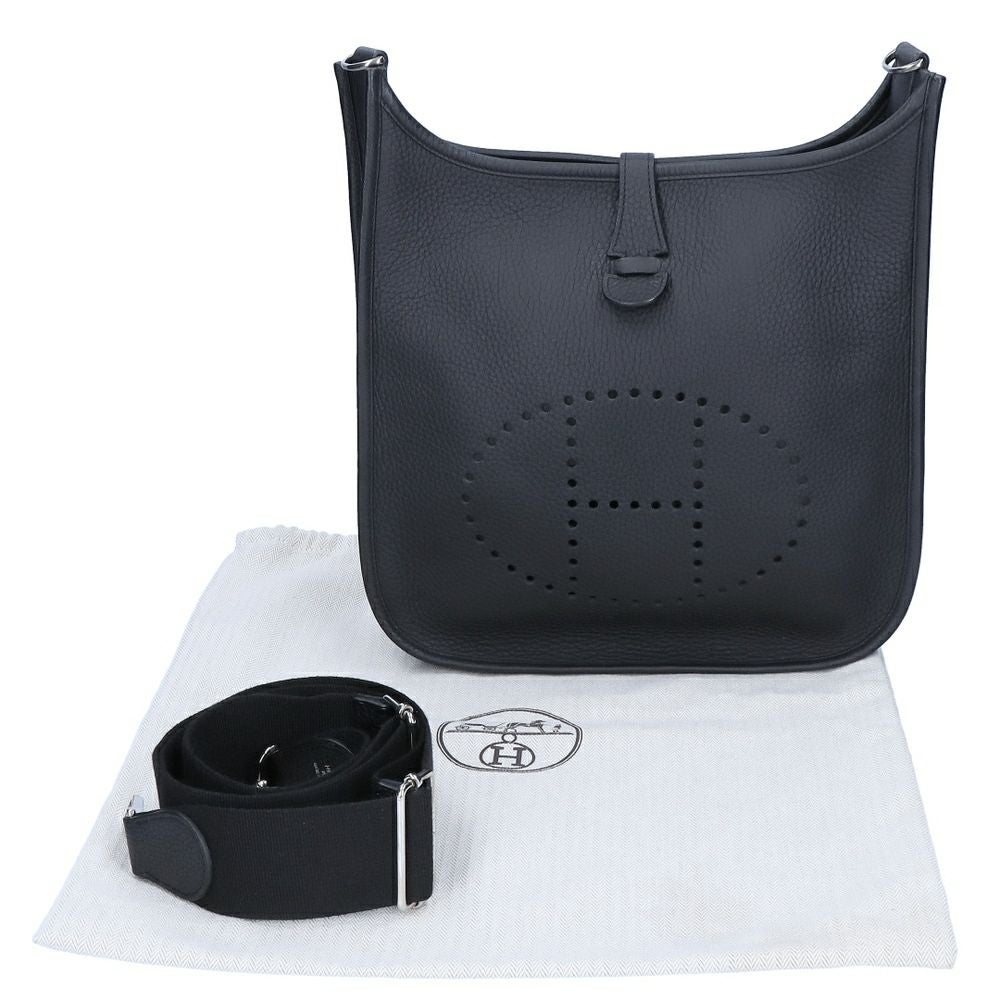 【リユース品】 エルメス HERMES バッグ ショルダーバッグ エヴリン3 PM ブラック/シルバー金具 【お取り寄せ】
