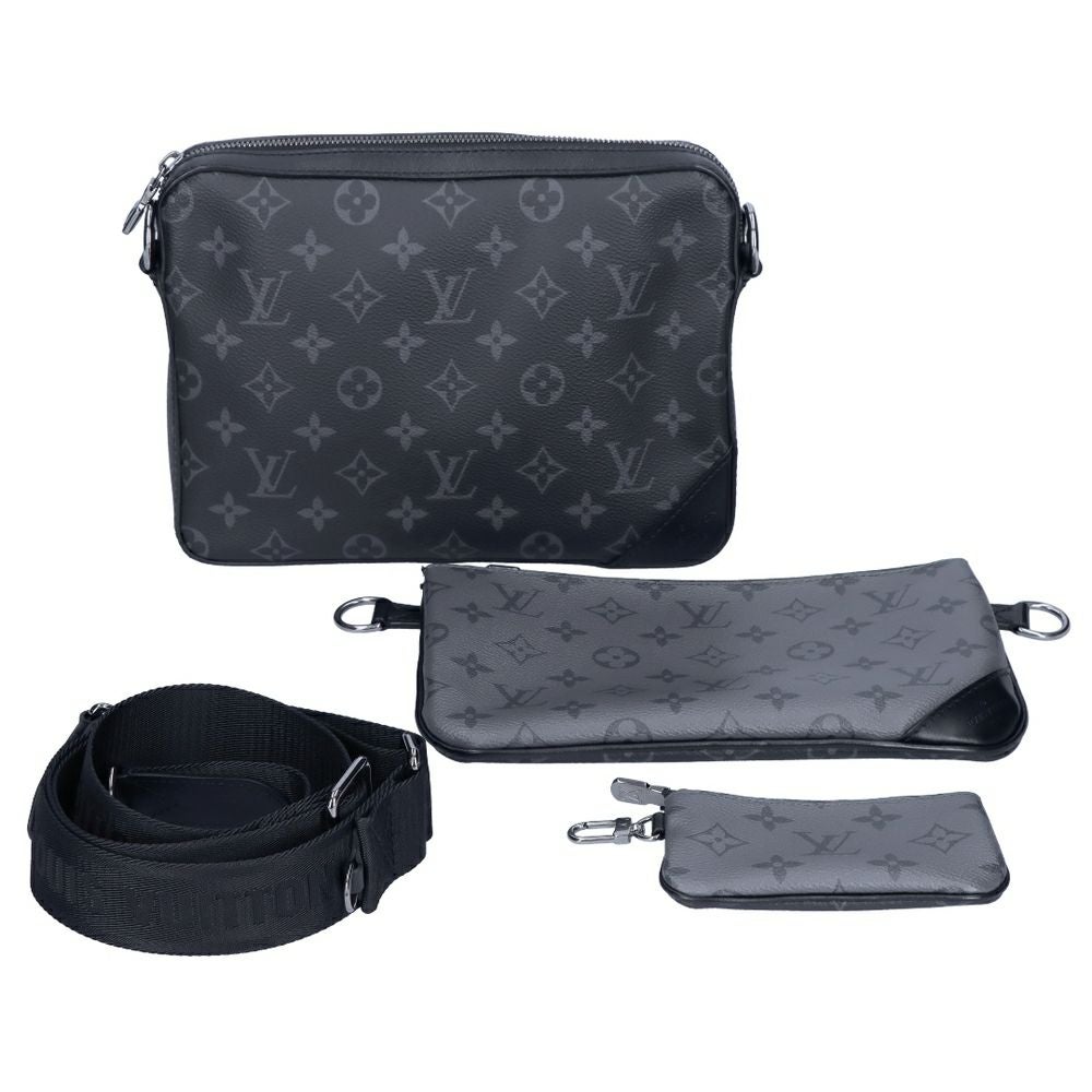 【リユース品】 ルイヴィトン LOUIS VUITTON バッグ 2WAYバッグ トリオメッセンジャー M69443 ブラック系/グレー系 【お取り寄せ】