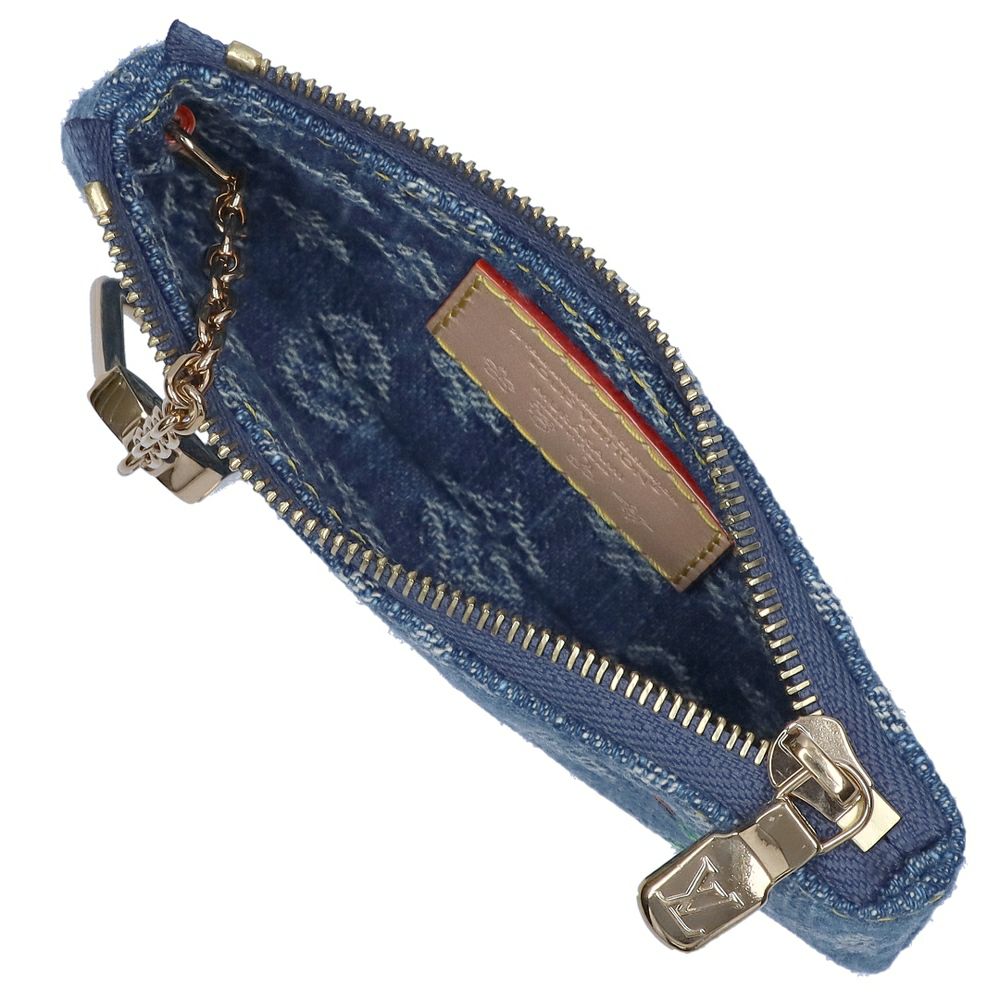 【リユース品】 ルイヴィトン LOUIS VUITTON 財布 コインケース LV × TM ポシェット･クレ M14938 ブルー系 【お取り寄せ】