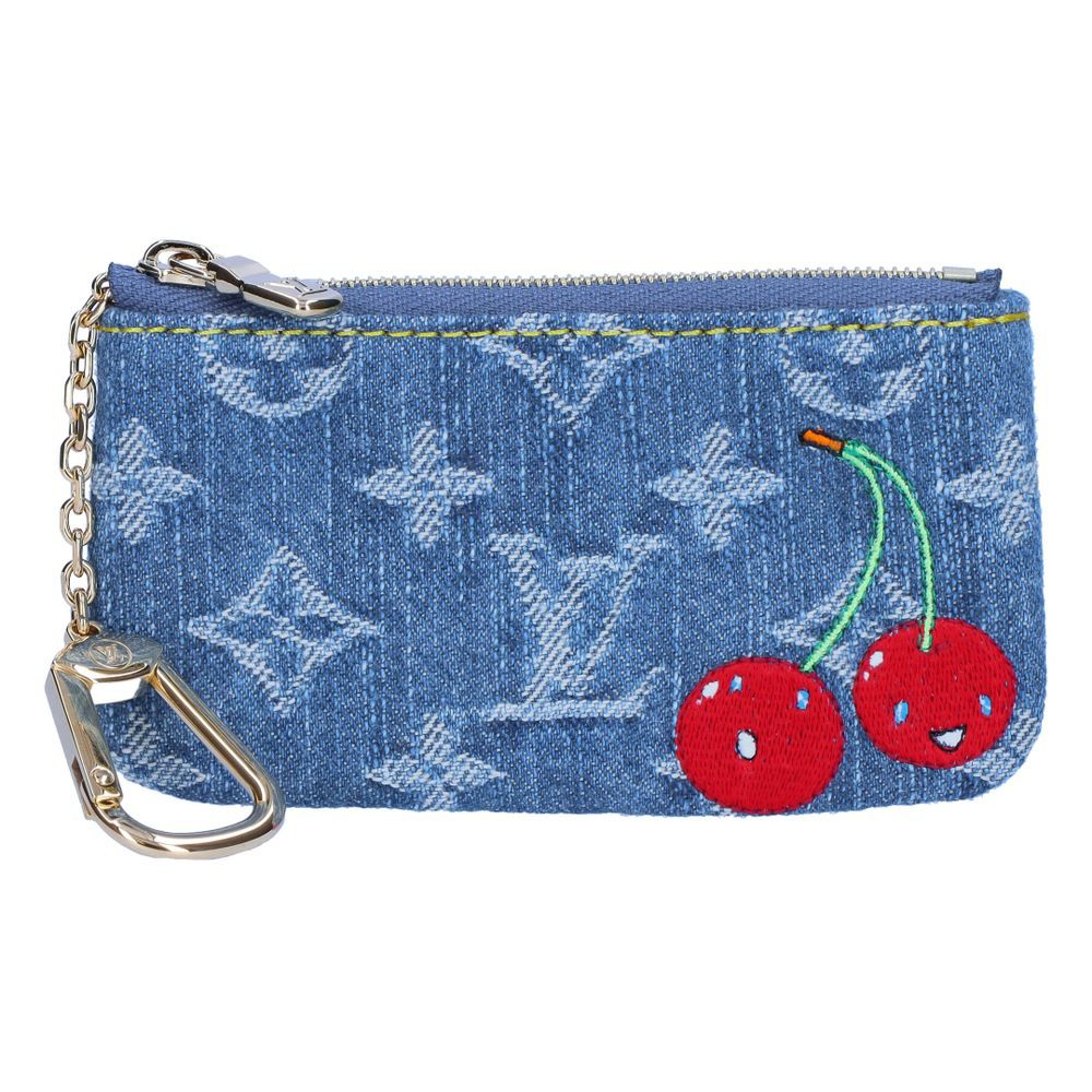 【リユース品】 ルイヴィトン LOUIS VUITTON 財布 コインケース LV × TM ポシェット･クレ M14938 ブルー系 【お取り寄せ】