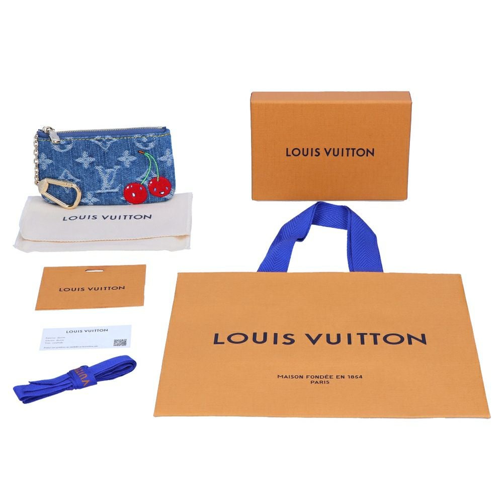 【リユース品】 ルイヴィトン LOUIS VUITTON 財布 コインケース LV × TM ポシェット･クレ M14938 ブルー系 【お取り寄せ】