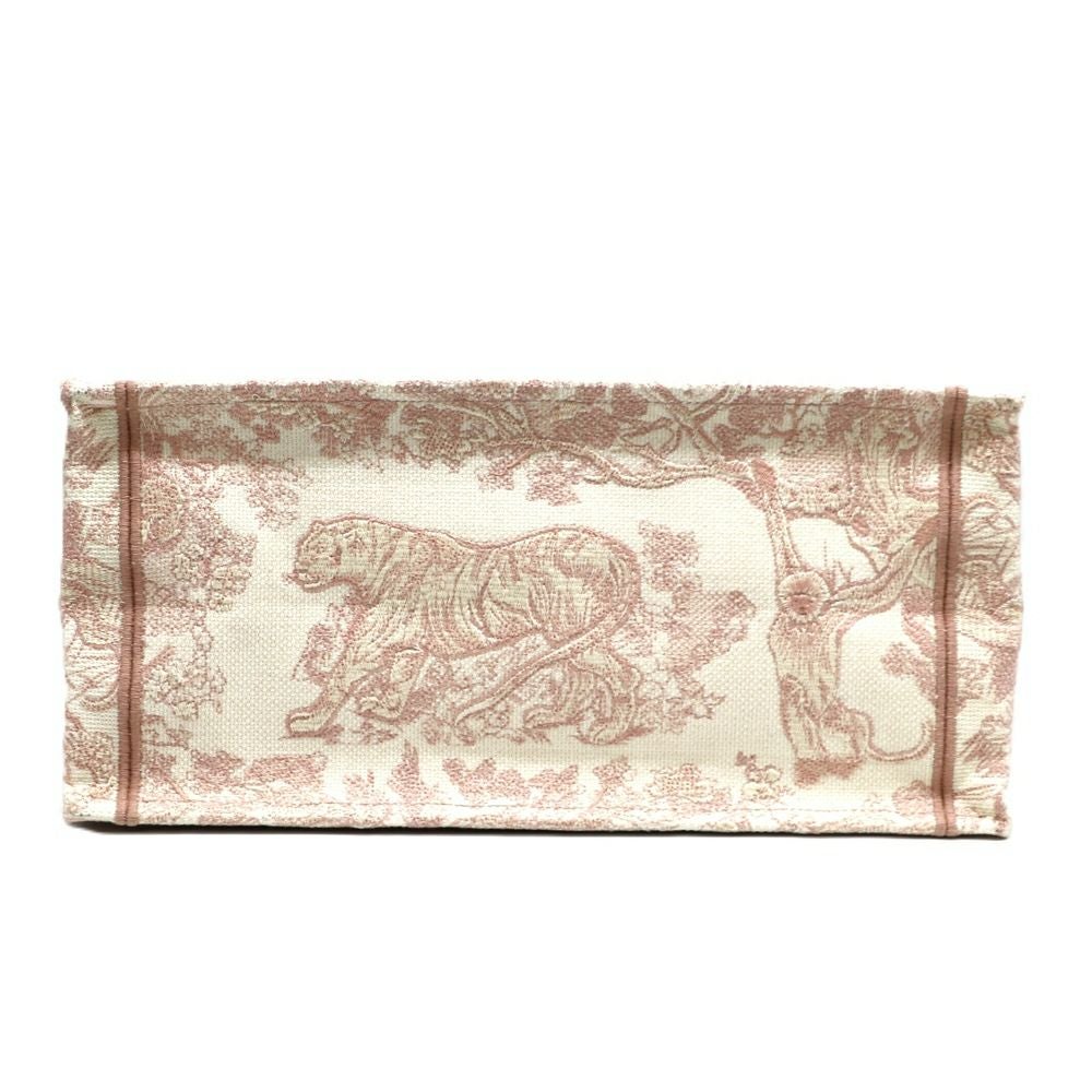 【リユース品】 ディオール DIOR バッグ トートバッグ ブックトート　ミディアム ピンク系 【お取り寄せ】