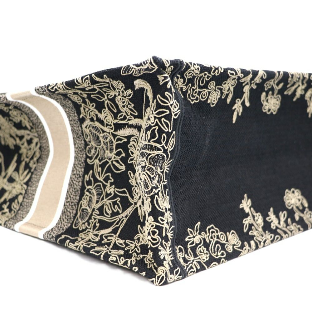 【リユース品】 ディオール DIOR バッグ トートバッグ ブックトート　ラージ ブラック系 【お取り寄せ】