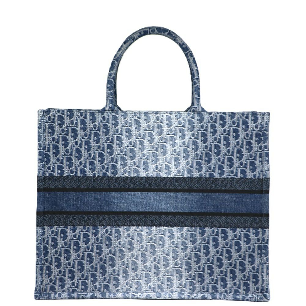 【リユース品】 ディオール DIOR バッグ トートバッグ ブックトート　ラージ グレー系 【お取り寄せ】