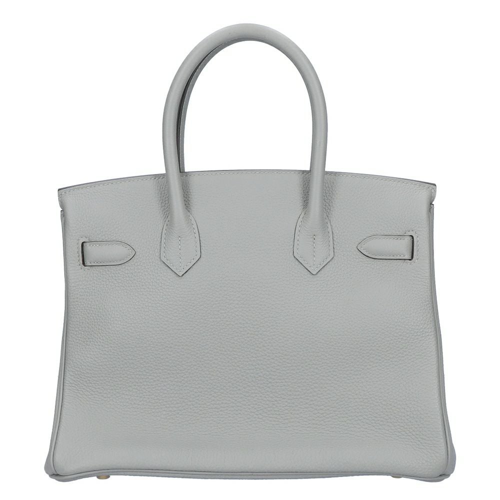 【リユース品】 エルメス HERMES バッグ ハンドバッグ バーキン30 ブルーグラシエ/ゴールド金具 【お取り寄せ】