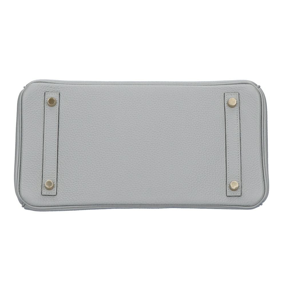 【リユース品】 エルメス HERMES バッグ ハンドバッグ バーキン30 ブルーグラシエ/ゴールド金具 【お取り寄せ】