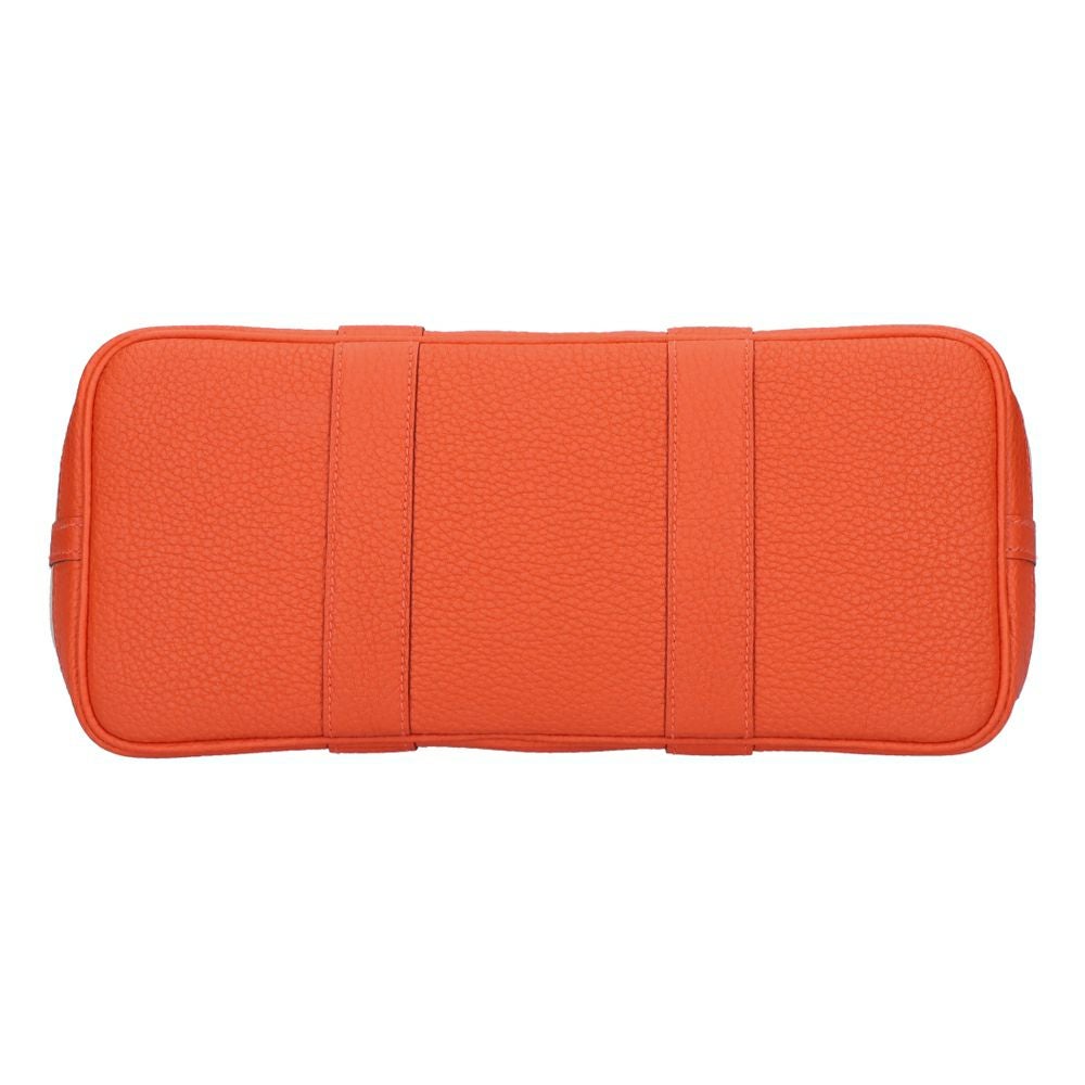 【リユース品】 エルメス HERMES バッグ ハンドバッグ ガーデンパーティ TPM オレンジ系 【お取り寄せ】