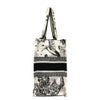 【リユース品】 ディオール DIOR バッグ トートバッグ ブックトート ミディアム ブラック/ホワイト 【お取り寄せ】