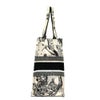 【リユース品】 ディオール DIOR バッグ トートバッグ ブックトート ミディアム ブラック/ホワイト 【お取り寄せ】