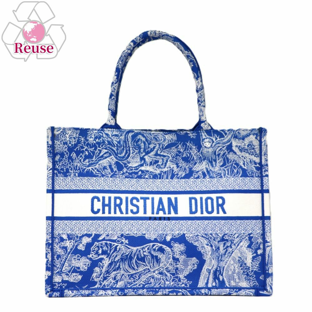 リユース品】 ディオール DIOR バッグ トートバッグ ブックトート