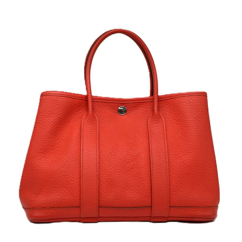 【リユース品】 エルメス HERMES バッグ トートバッグ ガーデンパーティTPM レッド系 【お取り寄せ】