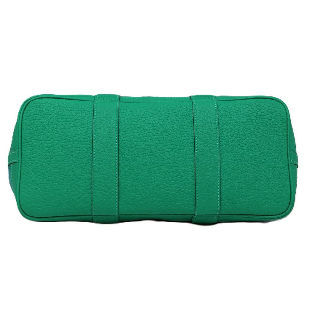 【リユース品】 エルメス HERMES バッグ トートバッグ ガーデンパーティTPM グリーン系 【お取り寄せ】