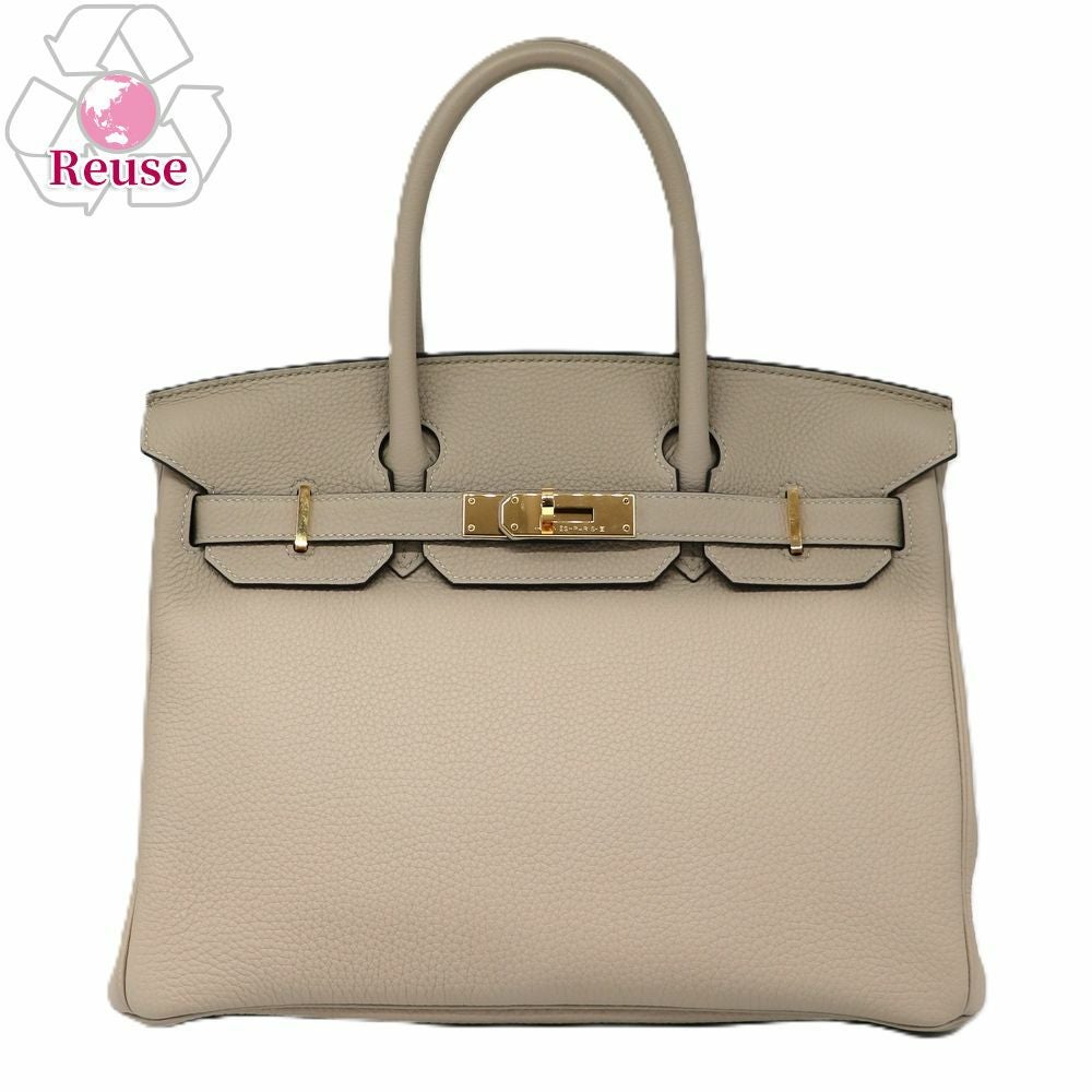 【リユース品】 エルメス HERMES バッグ トートバッグ バーキン30 トゥルティエールグレー/ゴールド金具 【お取り寄せ】