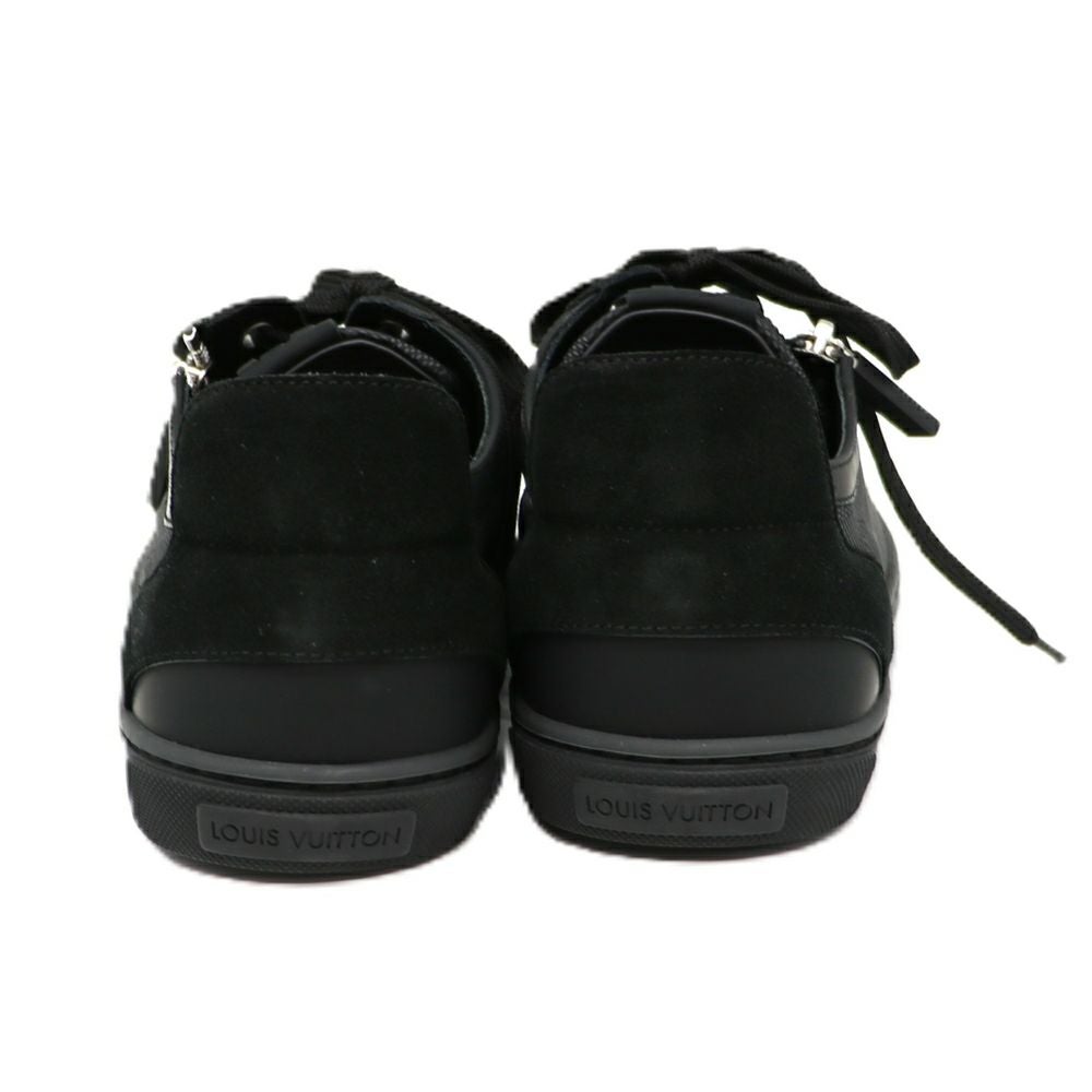 【リユース品】 ルイヴィトン LOUIS VUITTON 靴 メンズシューズ スニーカー ダミエ・グラフィット サイドジップスニーカー ブラック 【お取り寄せ】