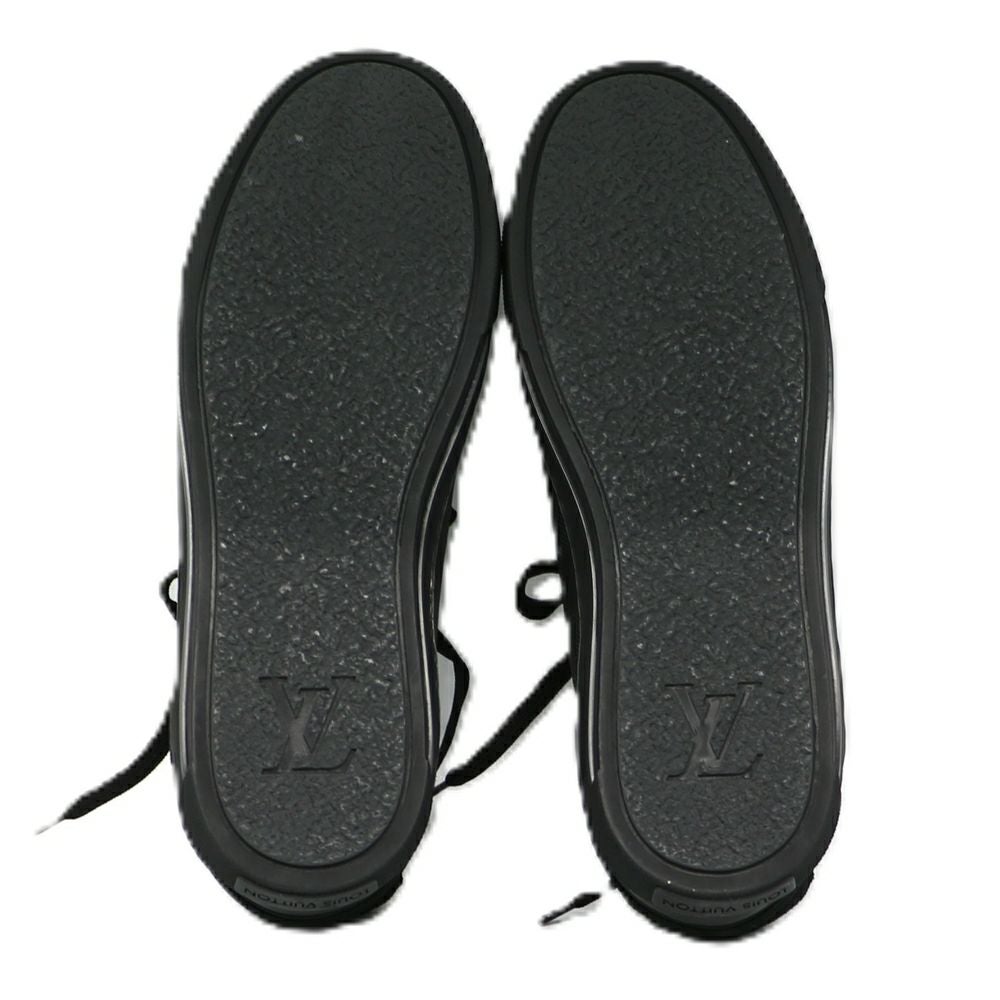 【リユース品】 ルイヴィトン LOUIS VUITTON 靴 メンズシューズ スニーカー ダミエ・グラフィット サイドジップスニーカー ブラック 【お取り寄せ】